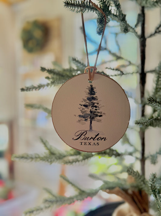 Burton Wood Ornament