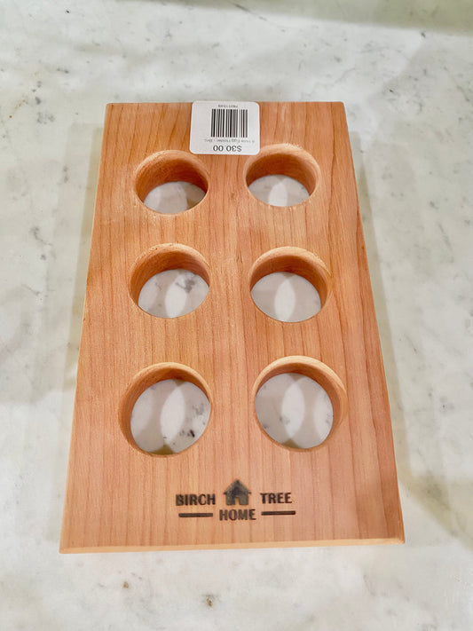 6 Hole Egg Holder - Birch Tree