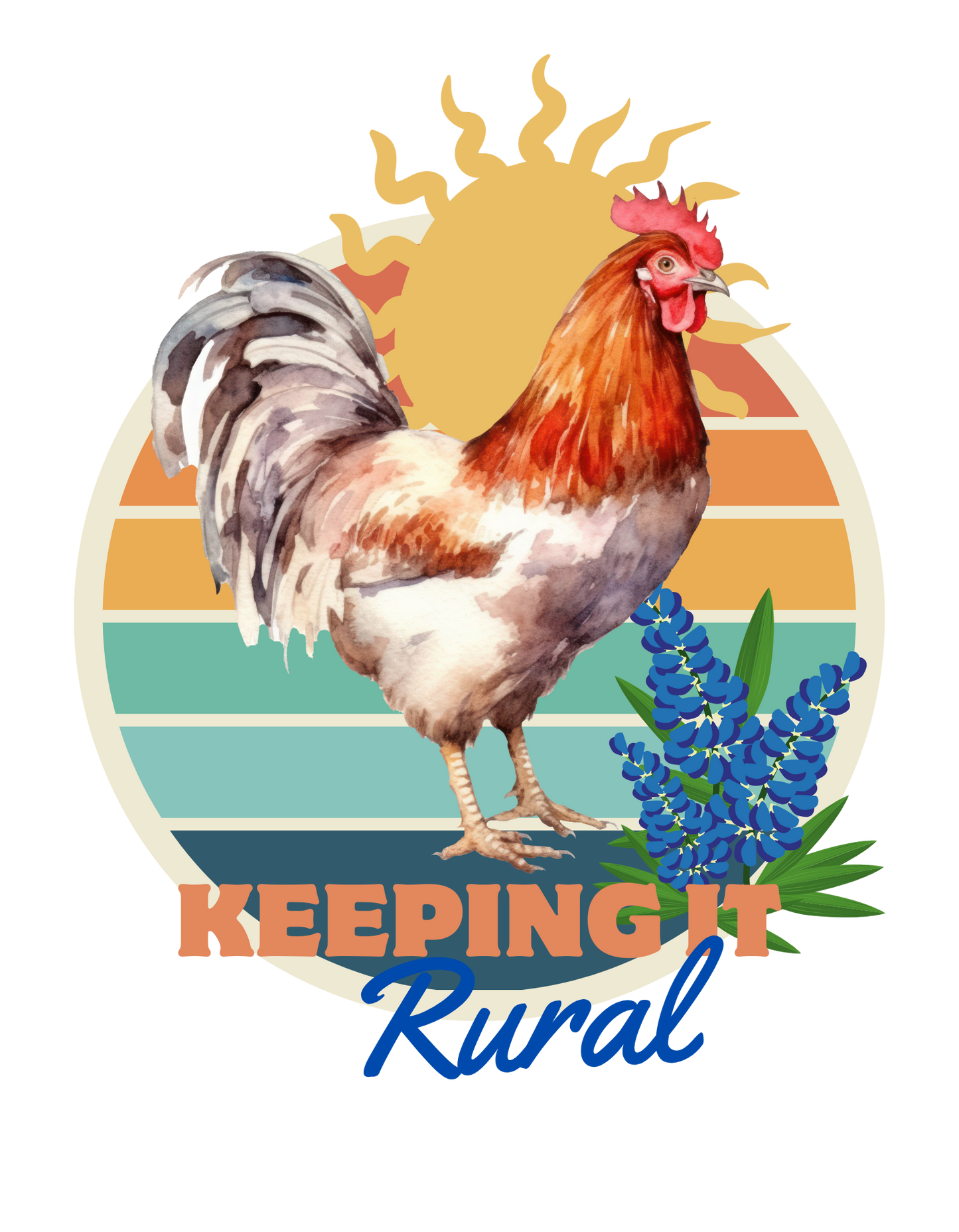 Keeping It Rural Sticker