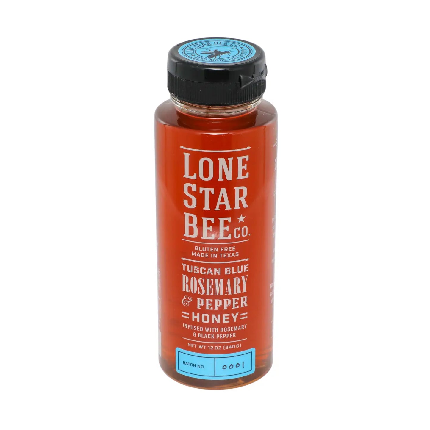 Lone Star Bee Co. Tuscan Blue Rosemary & Pepper Honey