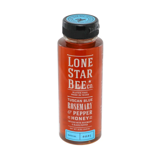 Lone Star Bee Co. Tuscan Blue Rosemary & Pepper Honey