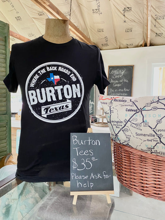 Burton Where The Back Roads End  Crew T-shirt