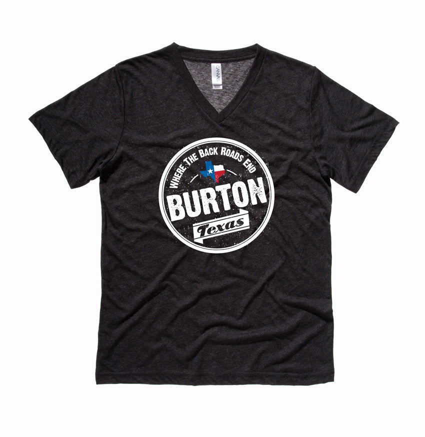 Burton Where The Back Roads End V-Neck Tee