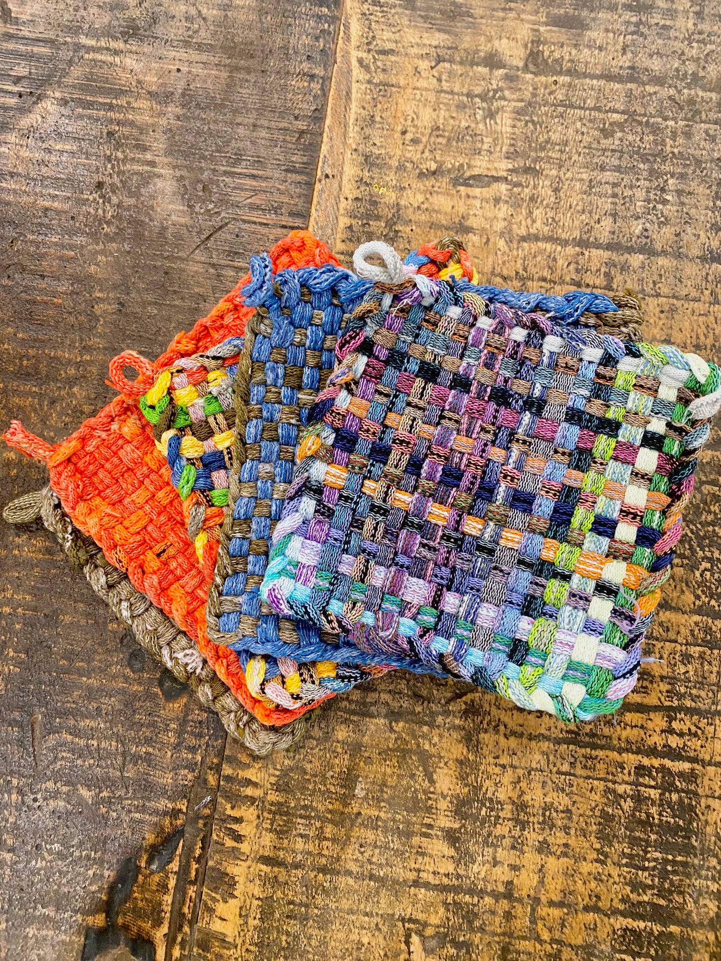 Handcrafted potholders