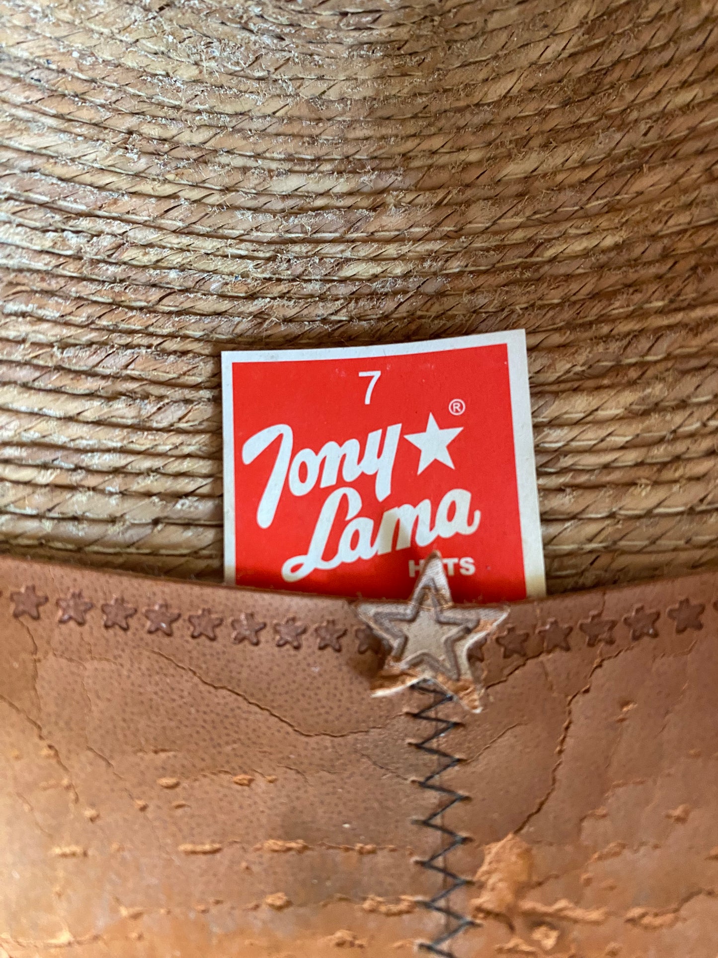 Vintage Tony Lama Cowboy Hat