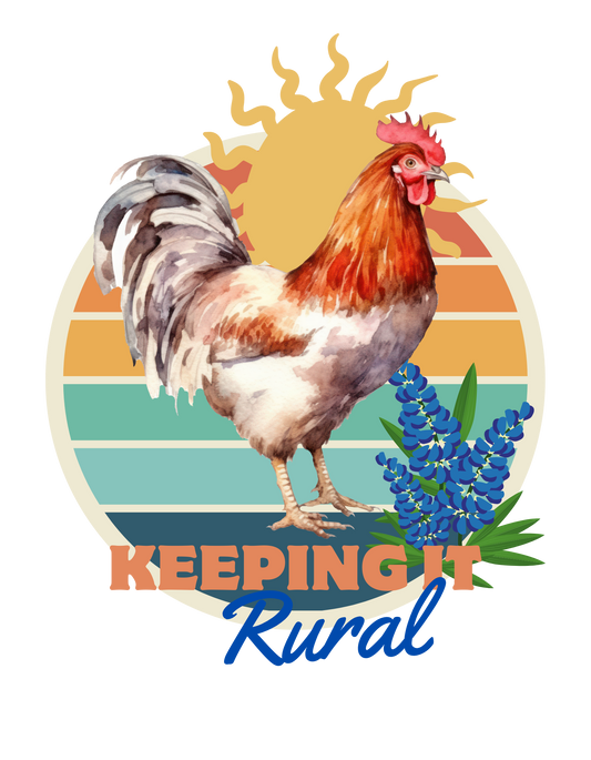Keeping It Rural Sticker