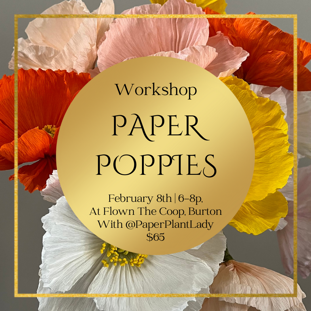 Paper Poppies Workshop