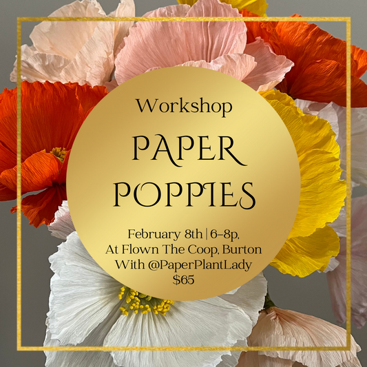Paper Poppies Workshop