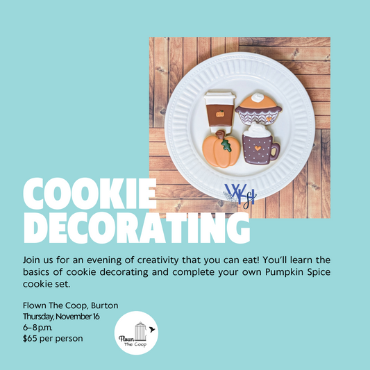 Cookie Decorating Class - Pumpkin Spice