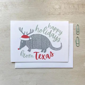 Happy Holidays from Texas Cards