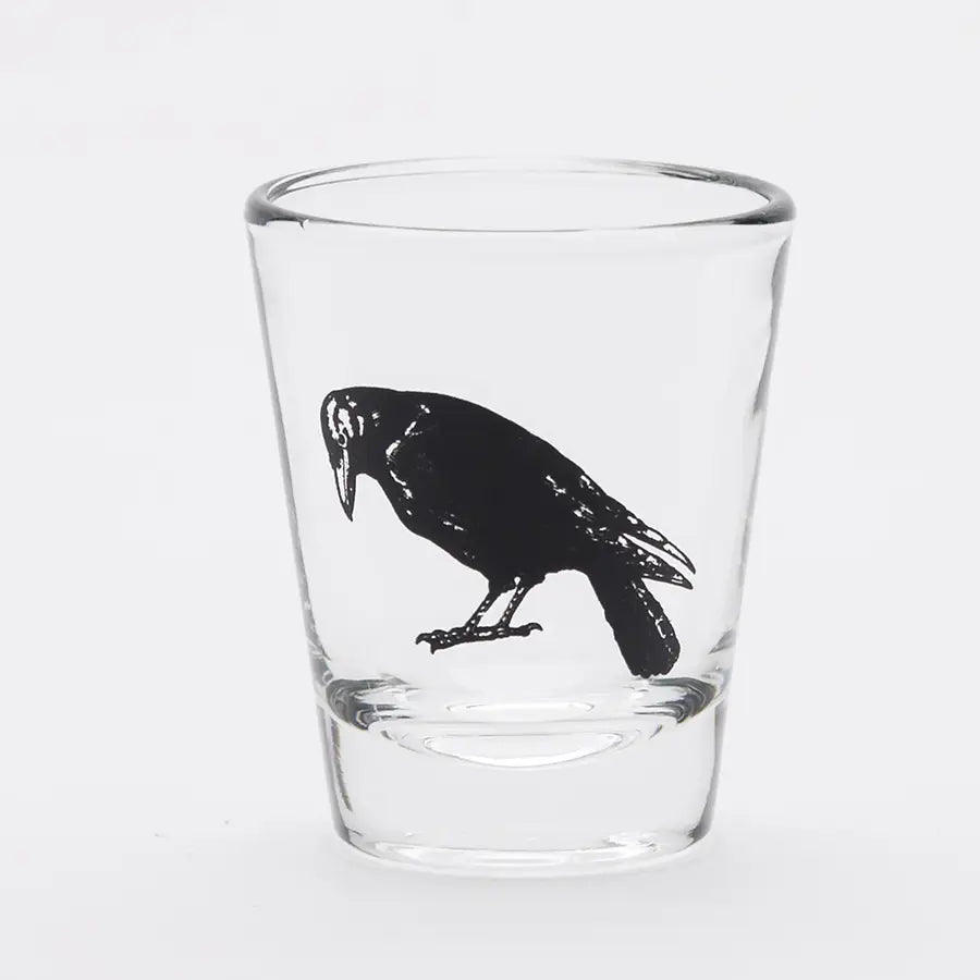 Crow  Shot Glass